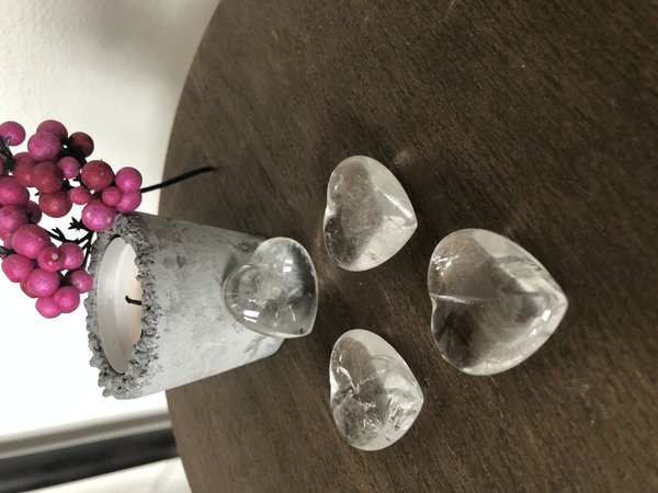 Getrommeld hart Bergkristal (klein)